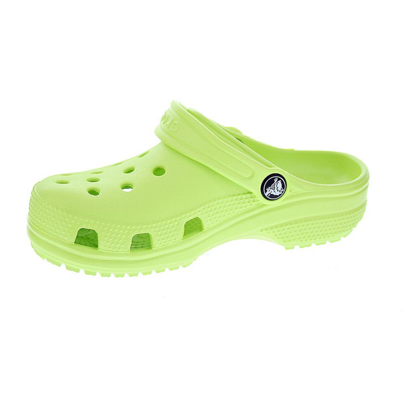Sandalias Crocs zapatos Niño modelo Classic Clog Verde 