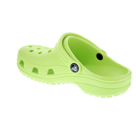 Sandalias Crocs zapatos Niño modelo Classic Clog Verde 