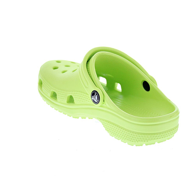 Sandalias Crocs zapatos Niño modelo Classic Clog Verde 
