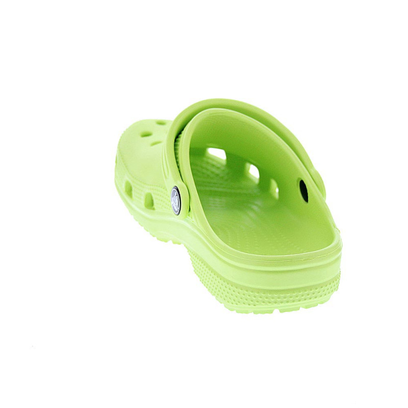 Sandalias Crocs zapatos Niño modelo Classic Clog Verde 