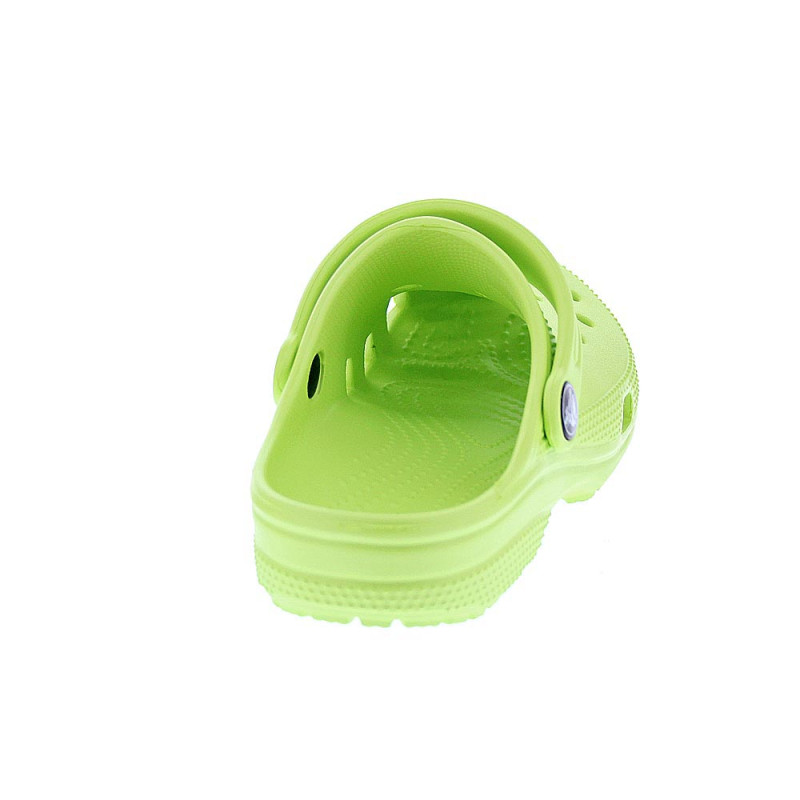 Sandalias Crocs zapatos Niño modelo Classic Clog Verde 