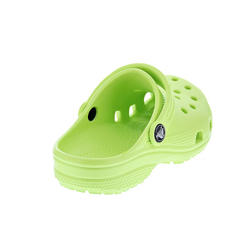 Sandalias Crocs zapatos Niño modelo Classic Clog Verde 