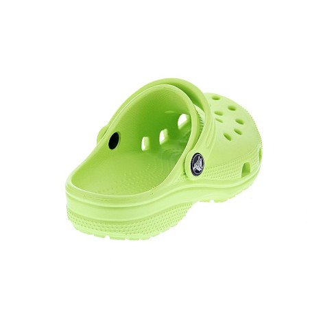 Sandalias Crocs zapatos Niño modelo Classic Clog Verde 