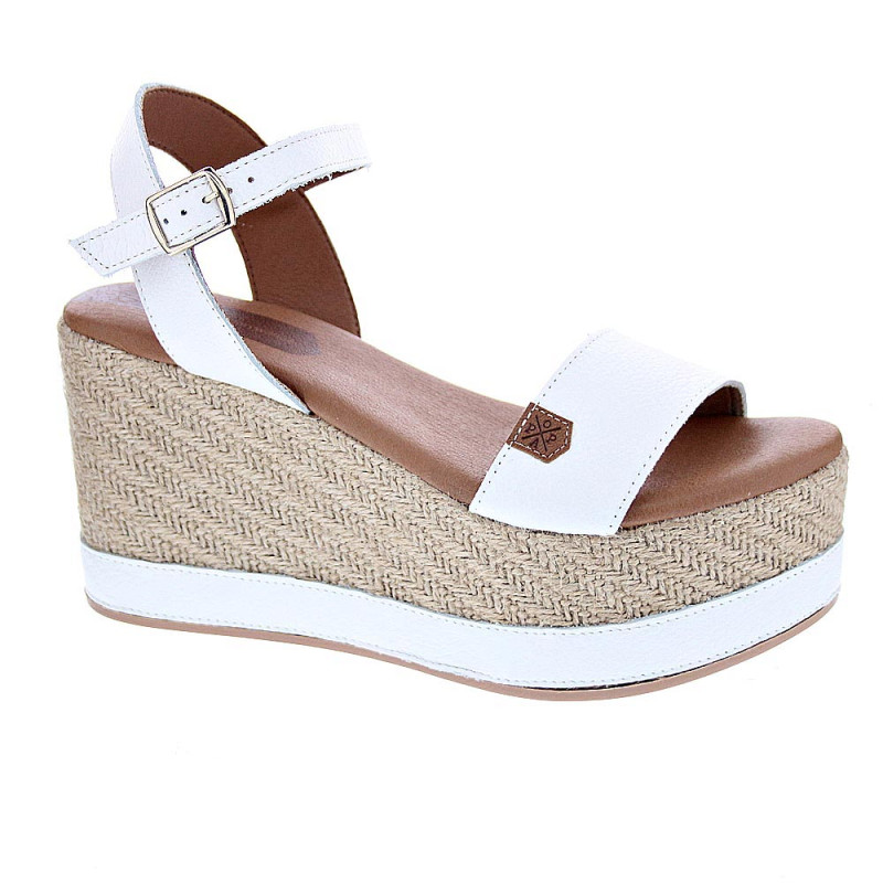 Sandalias Popa zapatos Mujer modelo Tofari Blanco 