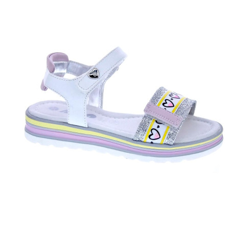 Sandalias Asso zapatos Niña modelo AG14964 Blanco 