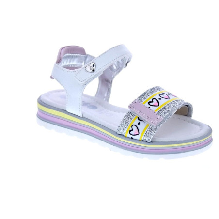 Sandalias Asso zapatos Niña modelo AG14964 Blanco 