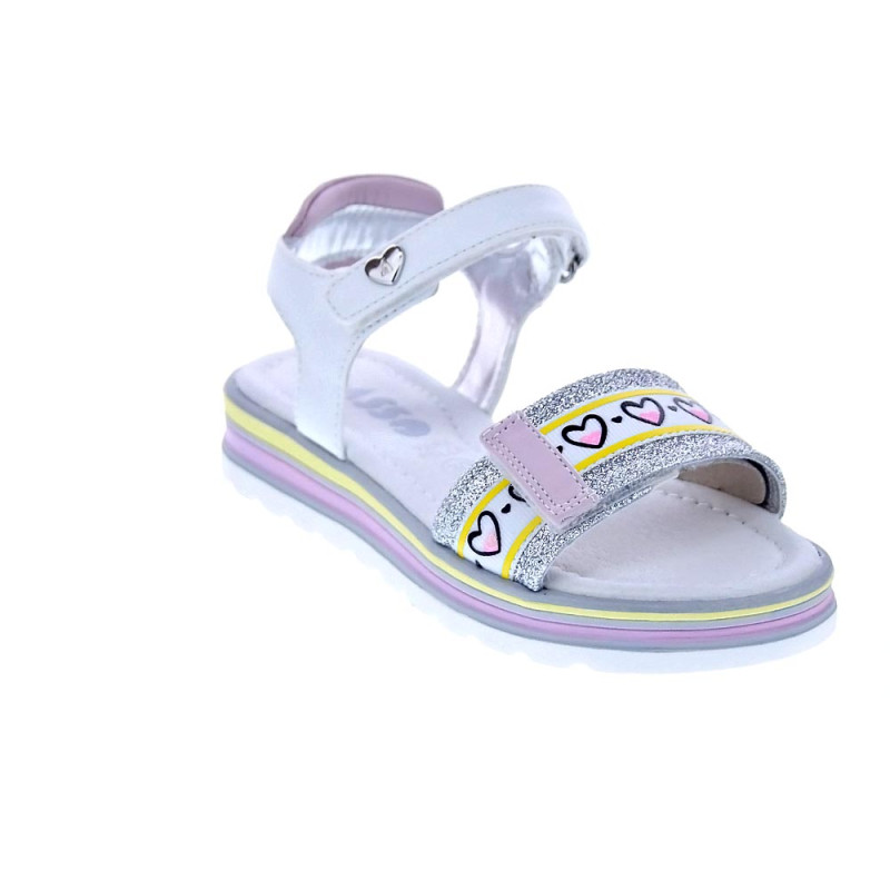 Sandalias Asso zapatos Niña modelo AG14964 Blanco 