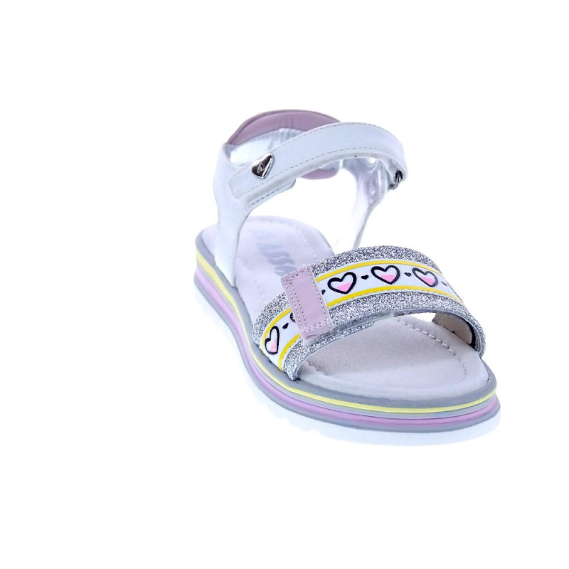 Sandalias Asso zapatos Niña modelo AG14964 Blanco 
