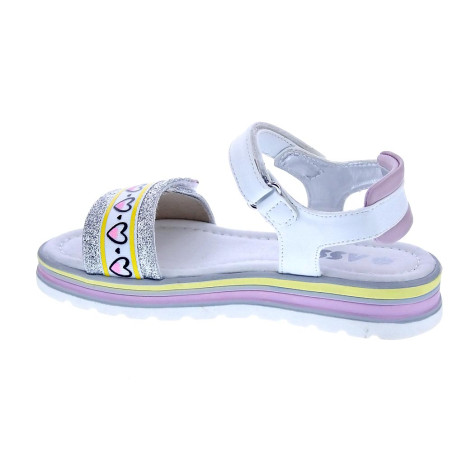 Sandalias Asso zapatos Niña modelo AG14964 Blanco 