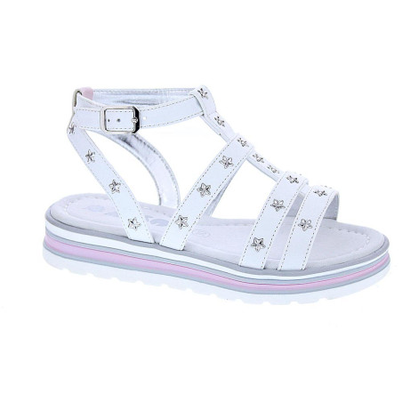 Sandalias Asso zapatos Niña modelo AG14961 Blanco 