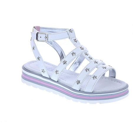 Sandalias Asso zapatos Niña modelo AG14961 Blanco 