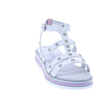 Sandalias Asso zapatos Niña modelo AG14961 Blanco 