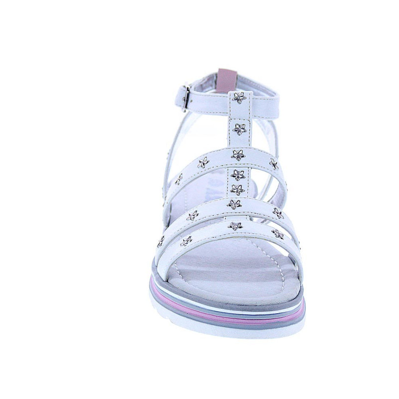 Sandalias Asso zapatos Niña modelo AG14961 Blanco 