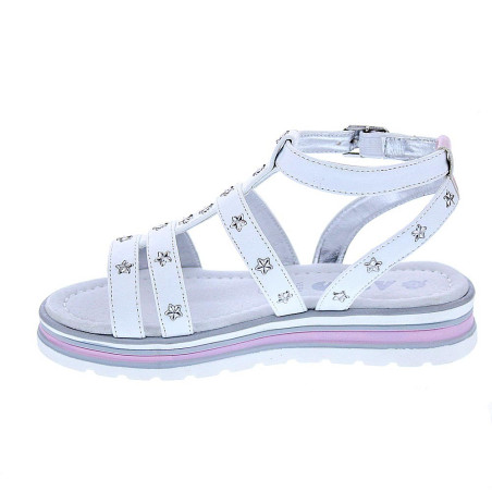 Sandalias Asso zapatos Niña modelo AG14961 Blanco 