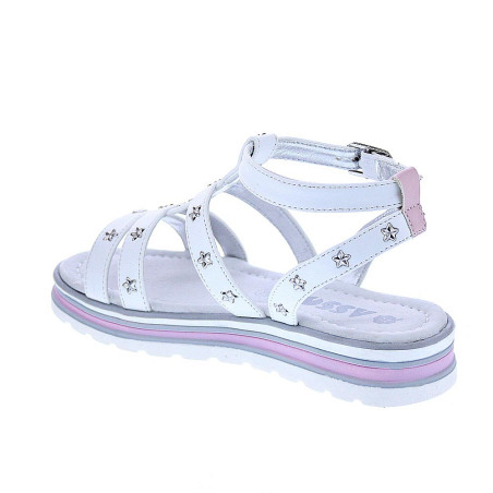 Sandalias Asso zapatos Niña modelo AG14961 Blanco 