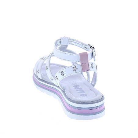 Sandalias Asso zapatos Niña modelo AG14961 Blanco 