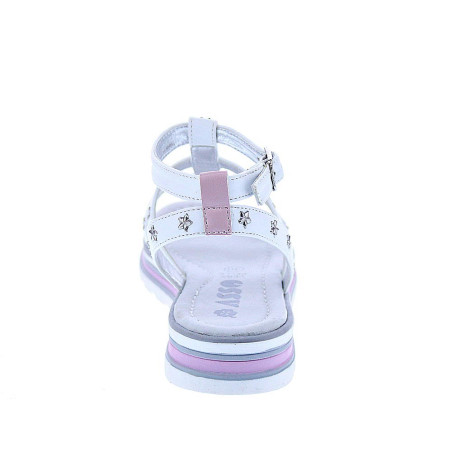 Sandalias Asso zapatos Niña modelo AG14961 Blanco 