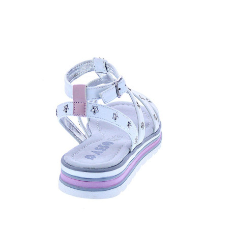 Sandalias Asso zapatos Niña modelo AG14961 Blanco 