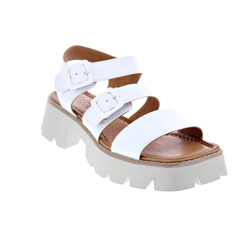 Sandalias La Pinta zapatos Mujer modelo LP0000477 Blanco 