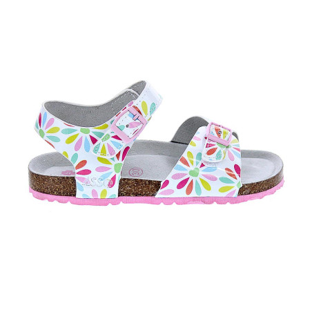 Sandalias Asso zapatos Niña modelo Ag 15022 Blanco 