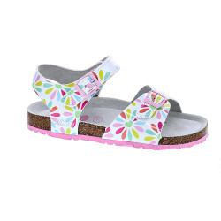 Sandalias Asso zapatos Niña modelo Ag 15022 Blanco  2