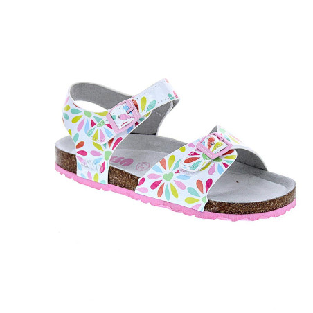 Sandalias Asso zapatos Niña modelo Ag 15022 Blanco 