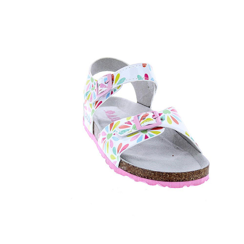 Sandalias Asso zapatos Niña modelo Ag 15022 Blanco 