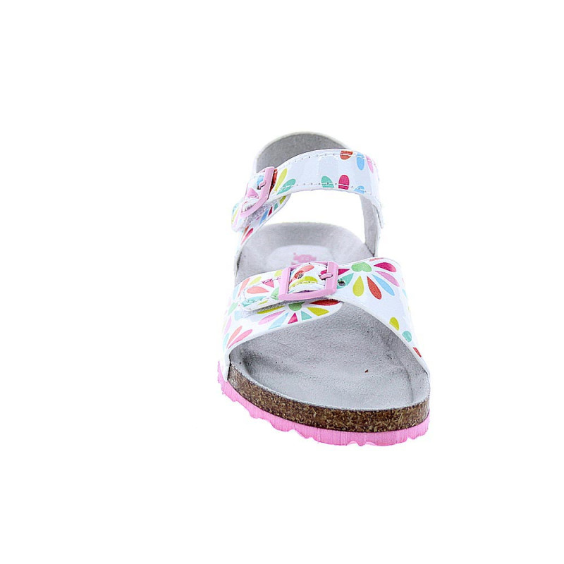 Sandalias Asso zapatos Niña modelo Ag 15022 Blanco 