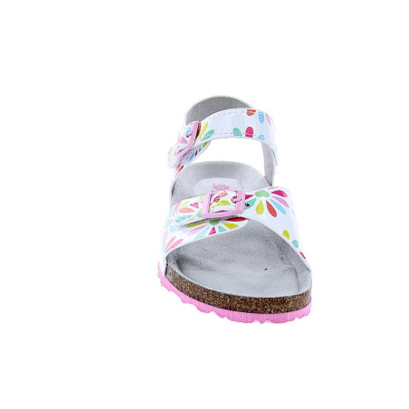 Sandalias Asso zapatos Niña modelo Ag 15022 Blanco 