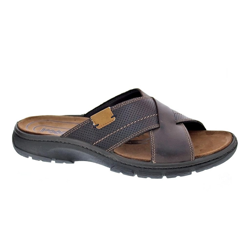 Sandalias Imac zapatos Hombre modelo 352860 Marrón 