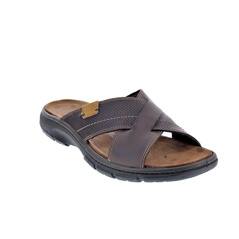 Sandalias Imac zapatos Hombre modelo 352860 Marrón 