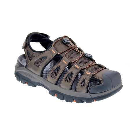 Sandalias Skechers zapatos Hombre modelo Tresmen Marrón 