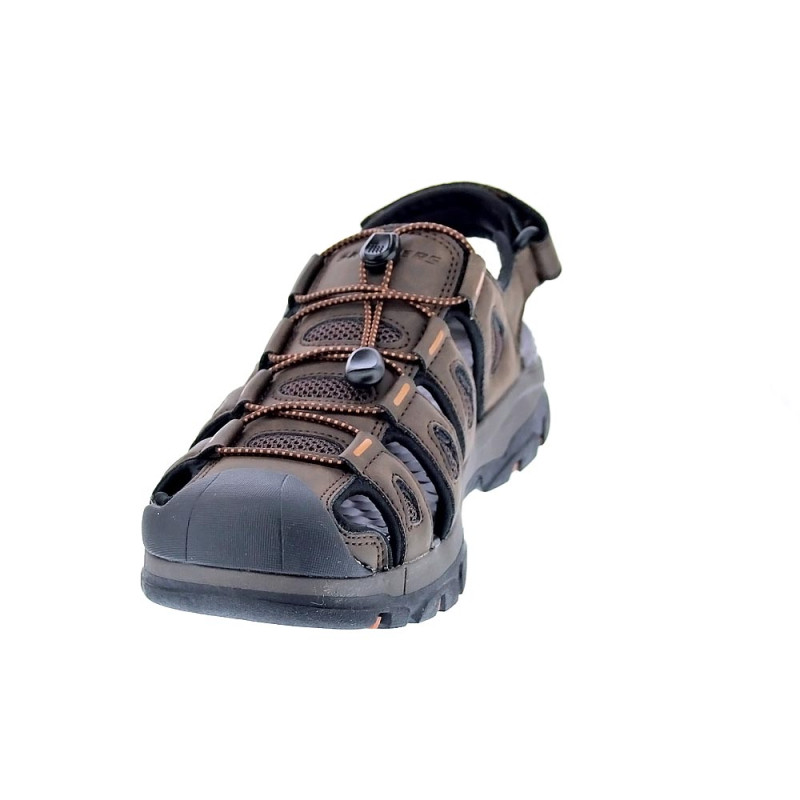 Sandalias Skechers zapatos Hombre modelo Tresmen Marrón 