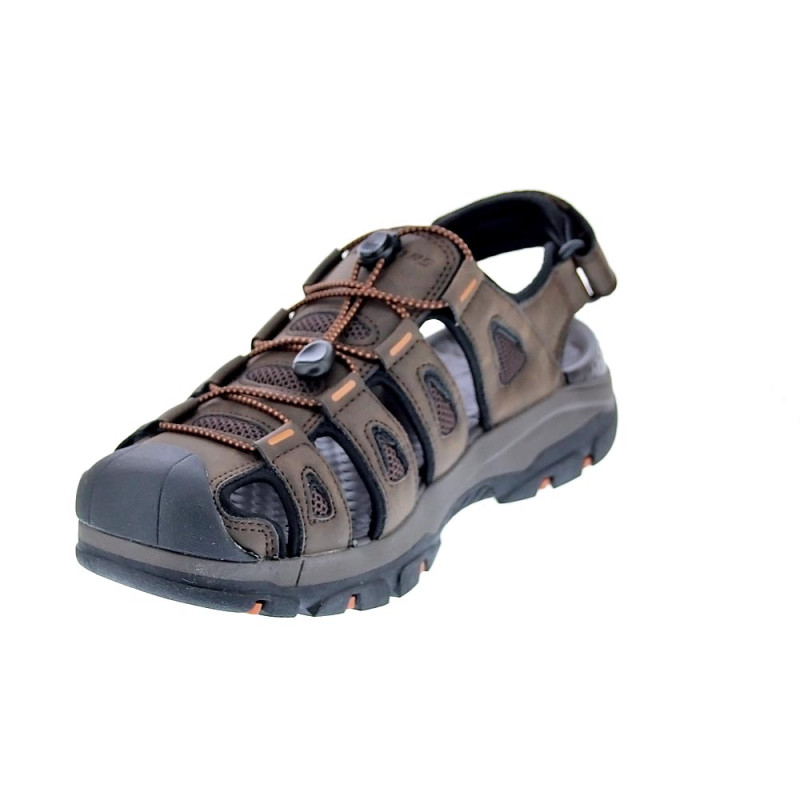Sandalias Skechers zapatos Hombre modelo Tresmen Marrón 