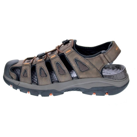 Sandalias Skechers zapatos Hombre modelo Tresmen Marrón 