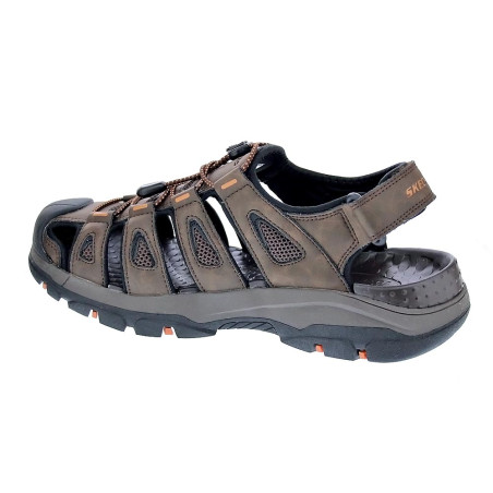Sandalias Skechers zapatos Hombre modelo Tresmen Marrón 