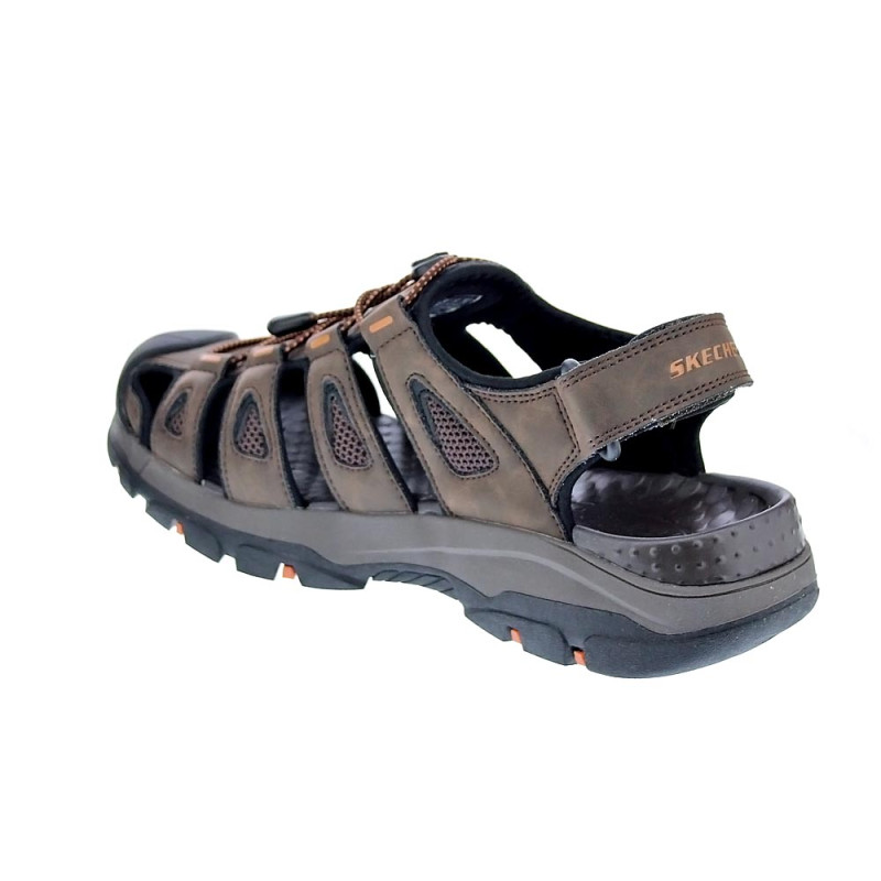 Sandalias Skechers zapatos Hombre modelo Tresmen Marrón 