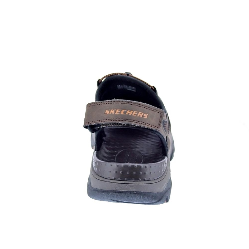 Sandalias Skechers zapatos Hombre modelo Tresmen Marrón 