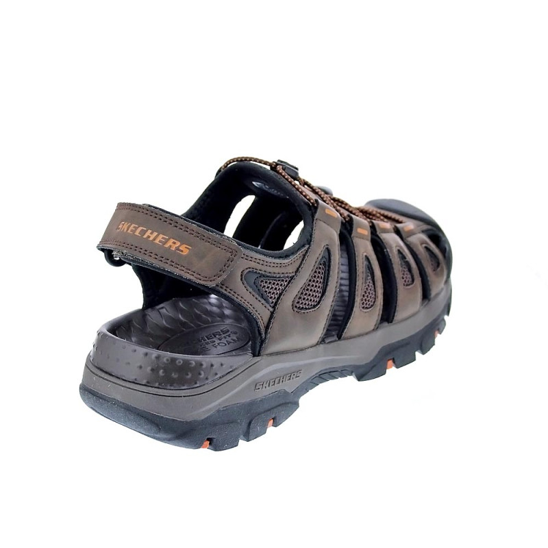 Sandalias Skechers zapatos Hombre modelo Tresmen Marrón 