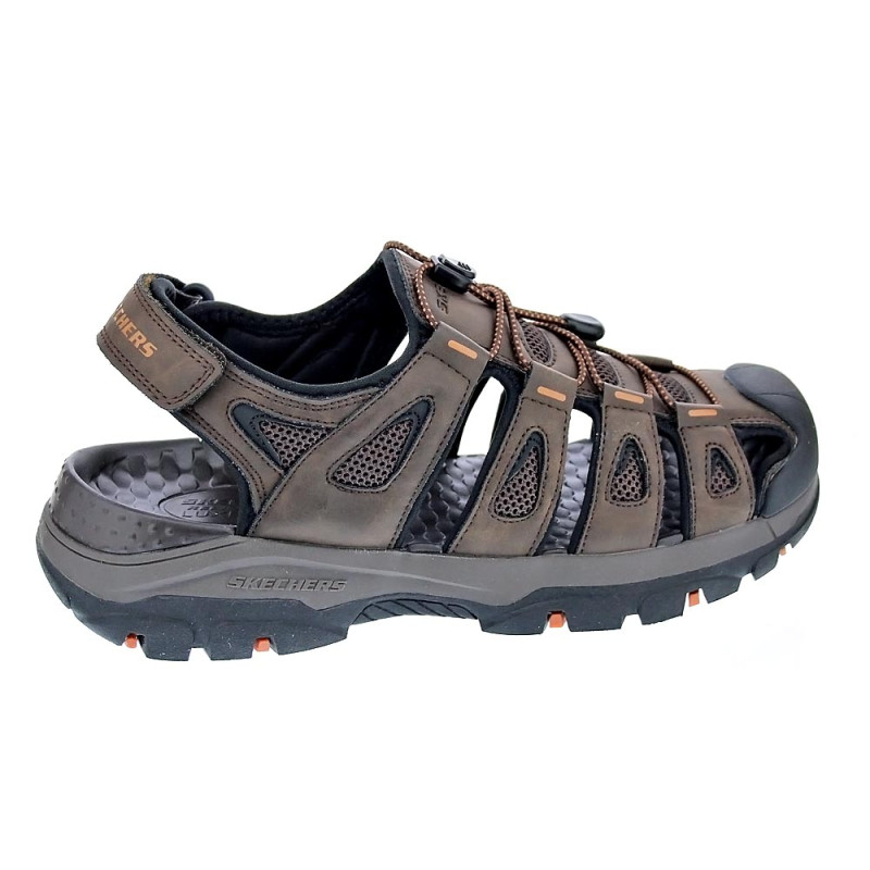 Sandalias Skechers zapatos Hombre modelo Tresmen Marrón 