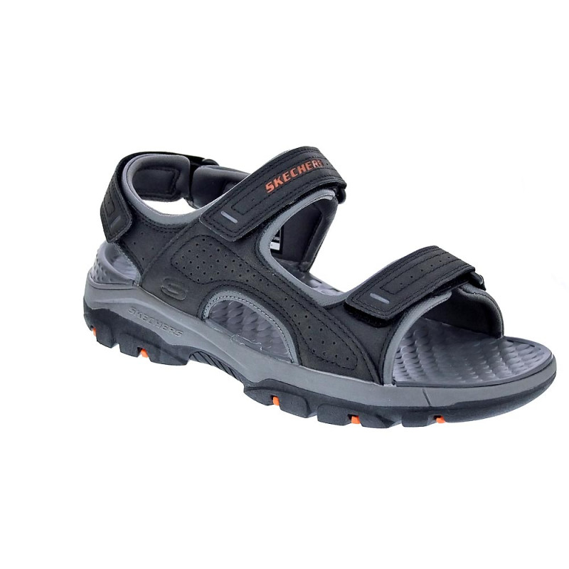 Sandalias Skechers zapatos Hombre modelo Tresmengaro Negro 