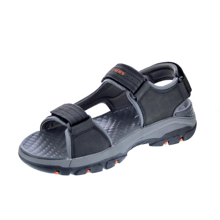 Sandalias Skechers zapatos Hombre modelo Tresmengaro Negro 