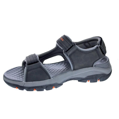 Sandalias Skechers zapatos Hombre modelo Tresmengaro Negro 