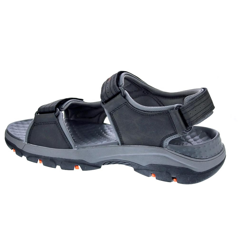 Sandalias Skechers zapatos Hombre modelo Tresmengaro Negro 