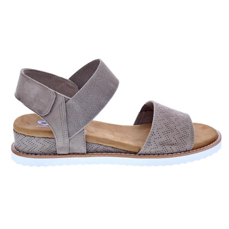 Sandalias Skechers zapatos Mujer modelo Desert Kiss Gris 