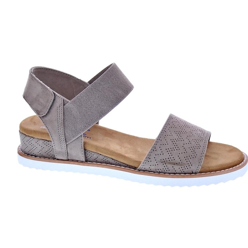 Sandalias Skechers zapatos Mujer modelo Desert Kiss Gris 