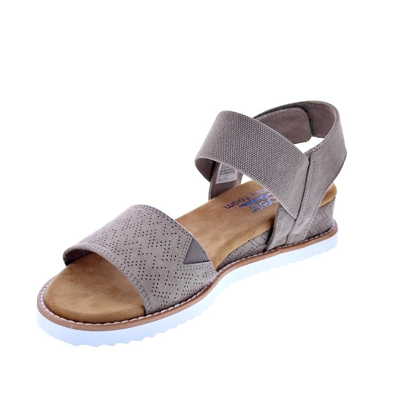 Sandalias Skechers zapatos Mujer modelo Desert Kiss Gris 