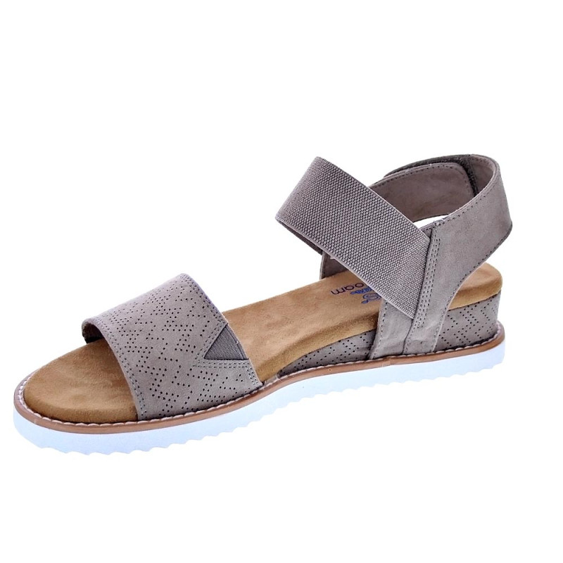 Sandalias Skechers zapatos Mujer modelo Desert Kiss Gris 