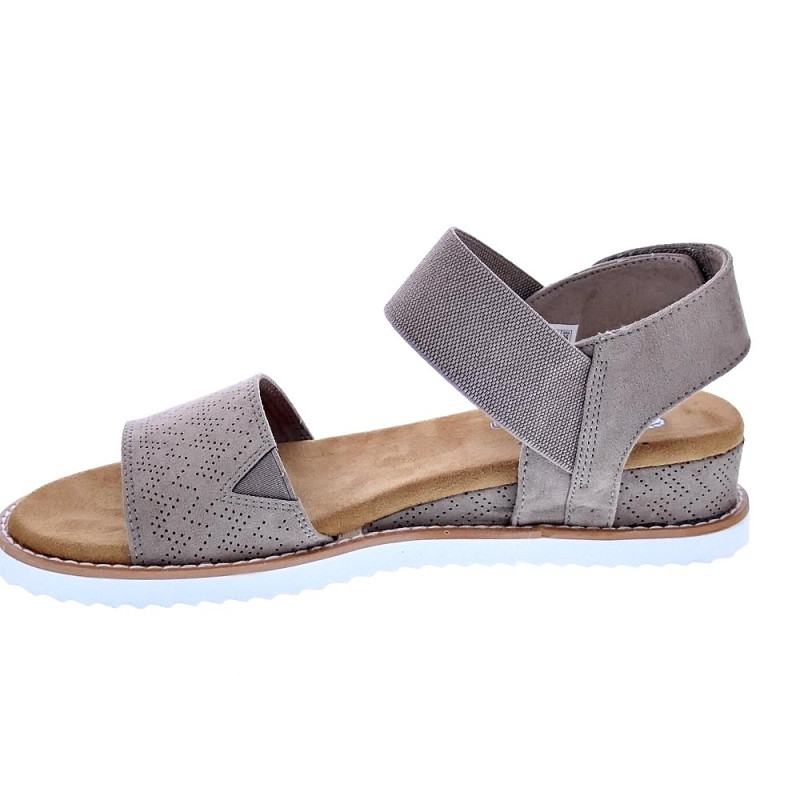 Sandalias Skechers zapatos Mujer modelo Desert Kiss Gris 