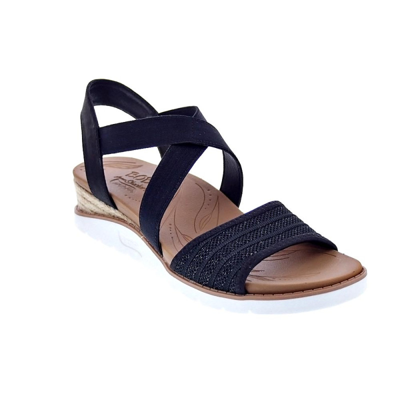Sandalias Skechers zapatos Mujer modelo Arch Fit Negro 